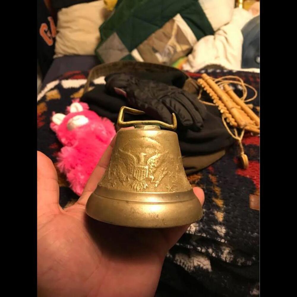 Antique cow bell!